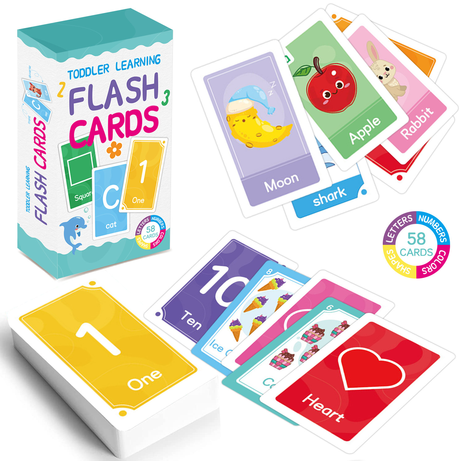 58 ชิ้น ABC ตัวอักษร Flashcard - Free Educational Games For Kids บทวิจารณ์และราคา