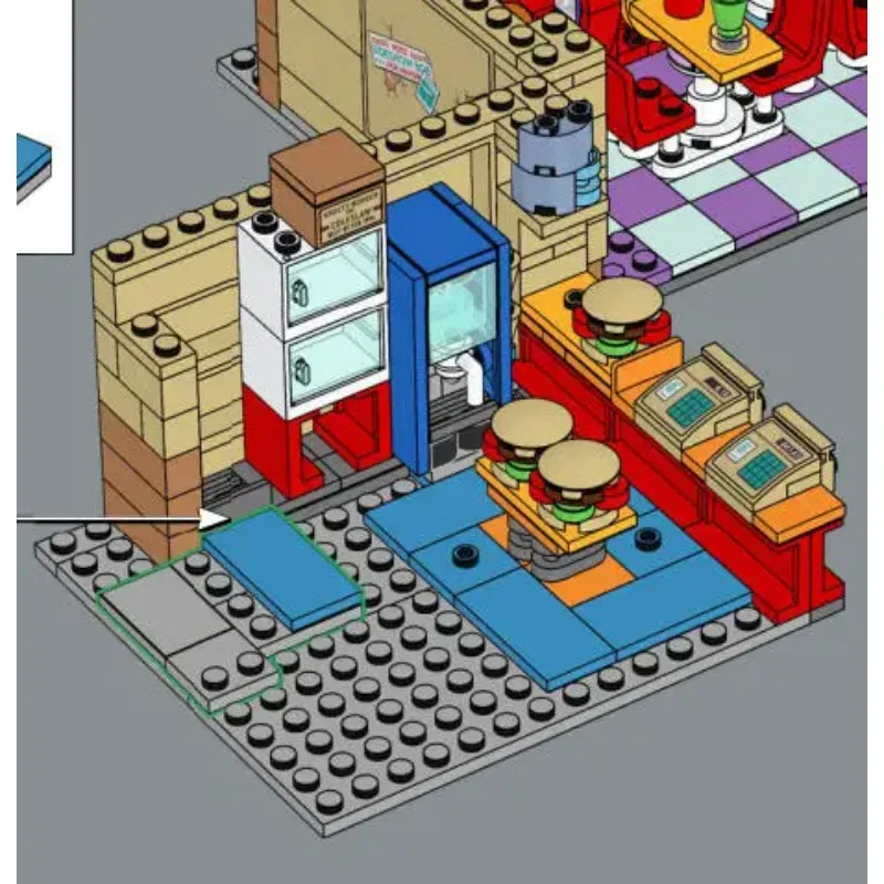 ชุดตัวต่อโมเดลร้านแฮมเบอร์เกอร - Lego Set Technic บทวิจารณ์และราคา