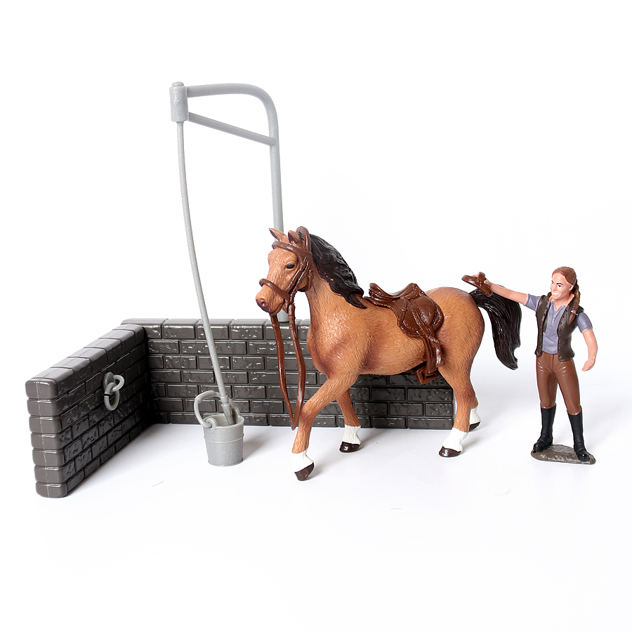 จําลอง Horse Ranch ชุด,Riders  - Kids Hunter Education บทวิจารณ์และราคา