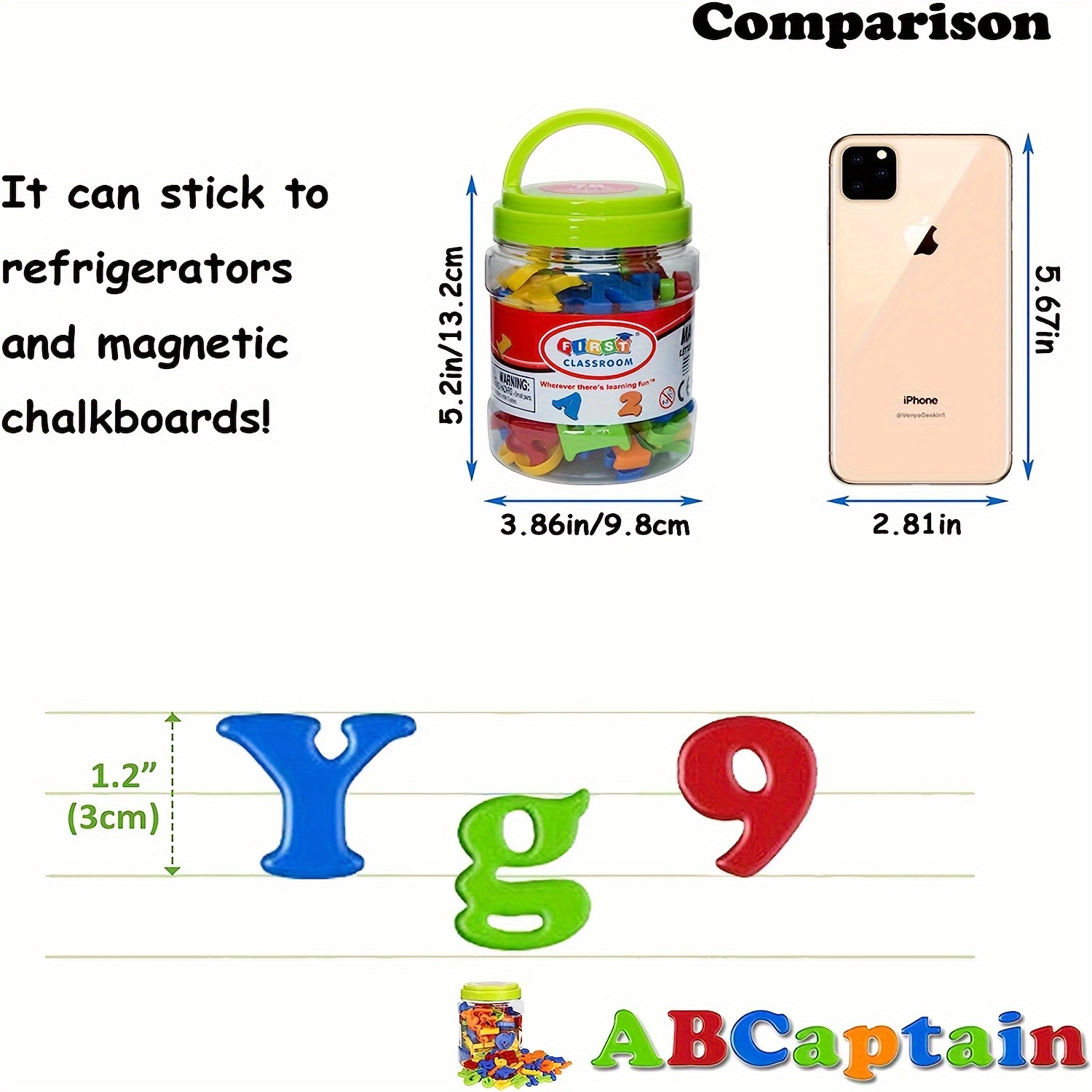 ตัวอักษรแม่เหล็ก 78 ชิ้น ตัวเล - Kids Education Number บทวิจารณ์และราคา