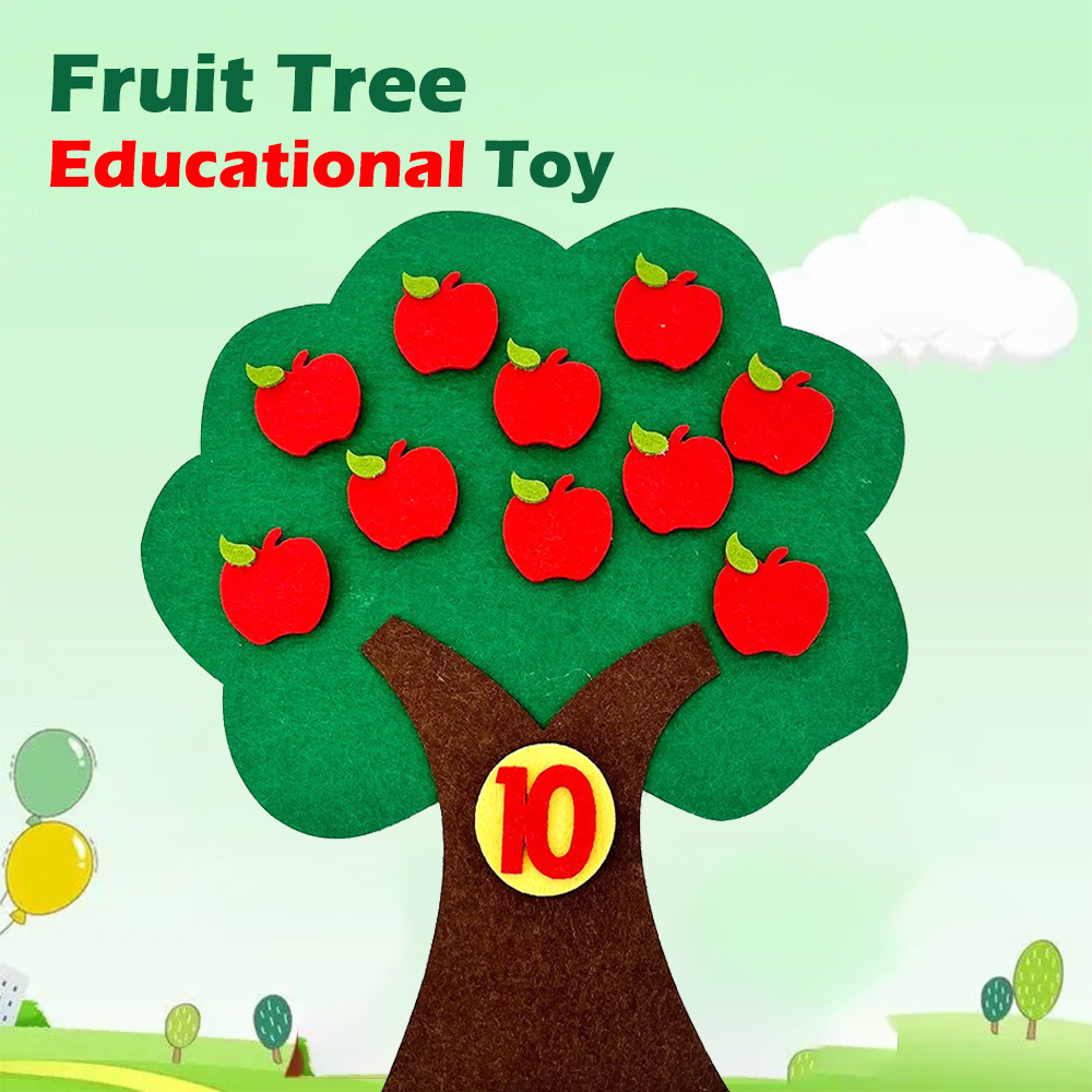 ของเล่นนับจำนวนผลไม้แบบมอนเตสซ - Kids Education Number บทวิจารณ์และราคา