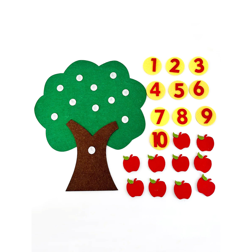 ของเล่นนับจำนวนผลไม้แบบมอนเตสซ - Kids Education Number บทวิจารณ์และราคา