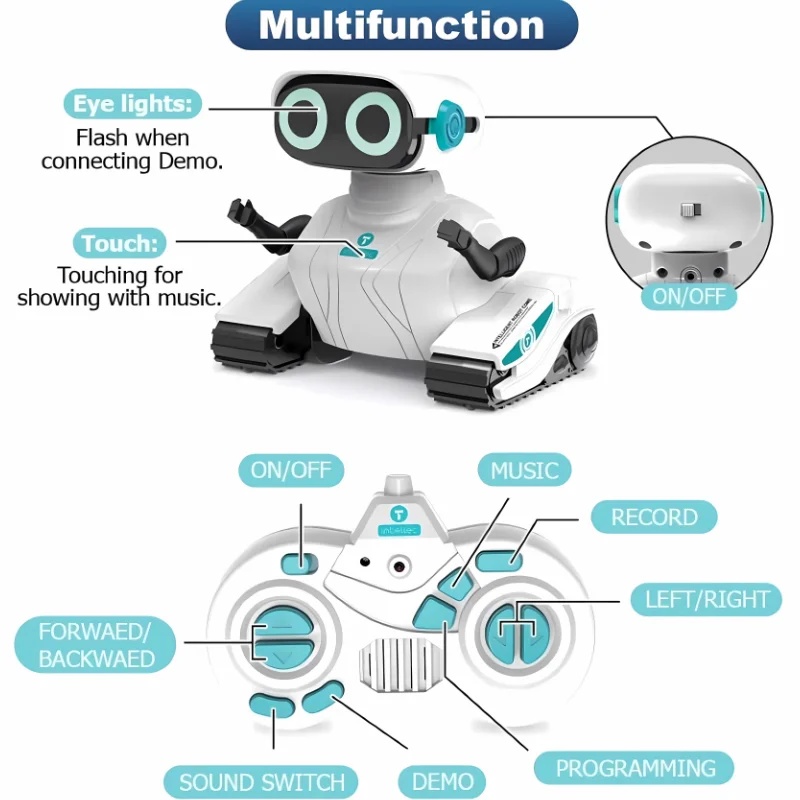 หุ่นยนต์ RC อัจฉริยะ ควบคุมด้ว - Kids Education Yes บทวิจารณ์และราคา