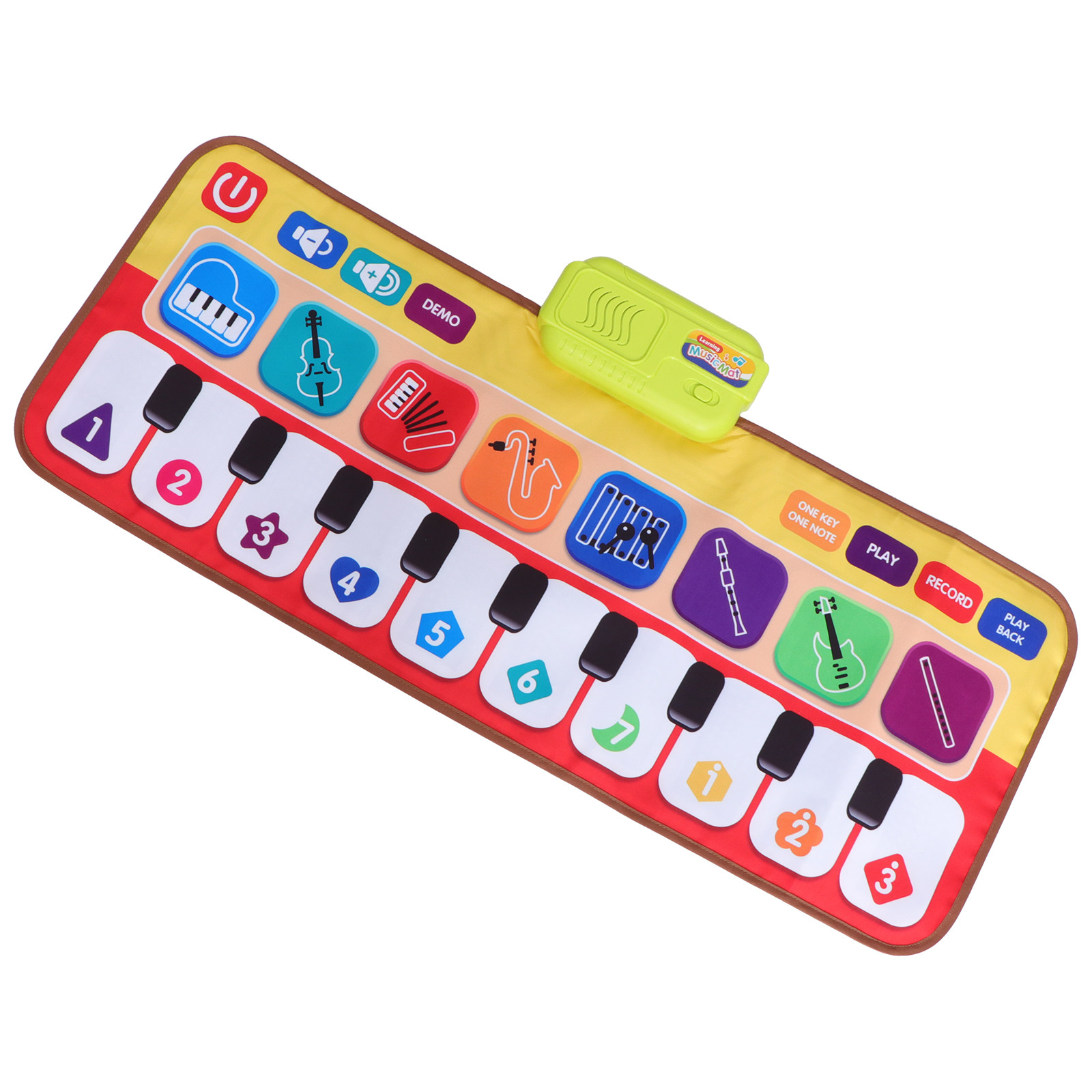 1 ชิ้น แผ่นรองเต้นรำรูปคีย์บอร - Kids Education Music บทวิจารณ์และราคา