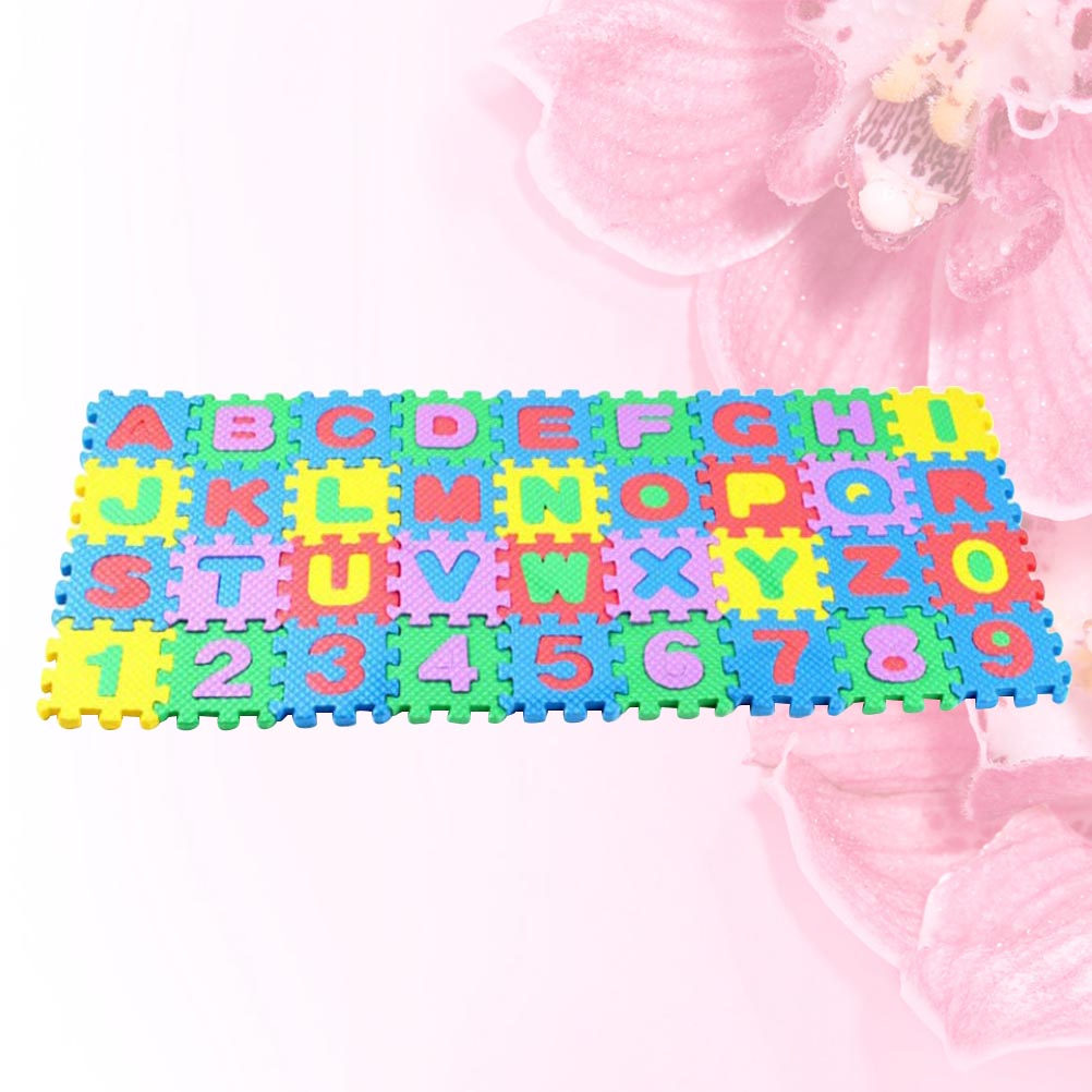 144 ชิ้น แผ่นรองคลานตัวเลขและต - Kids Yoga Education บทวิจารณ์และราคา
