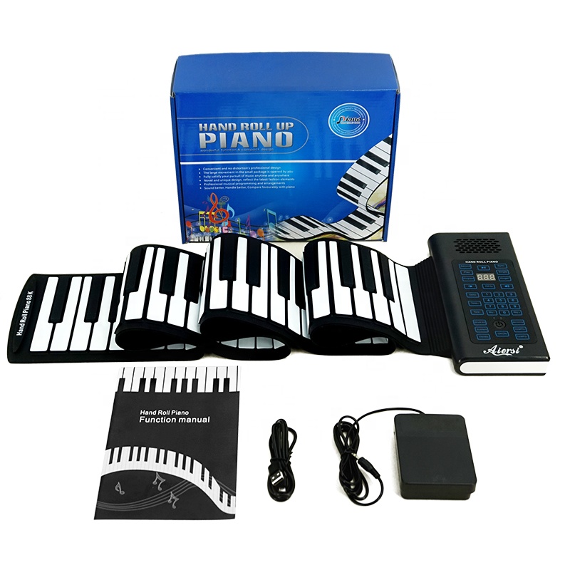 เปียโนแบบม้วนได้ 88 คีย์ คีย์บ - Kids Education Music บทวิจารณ์และราคา