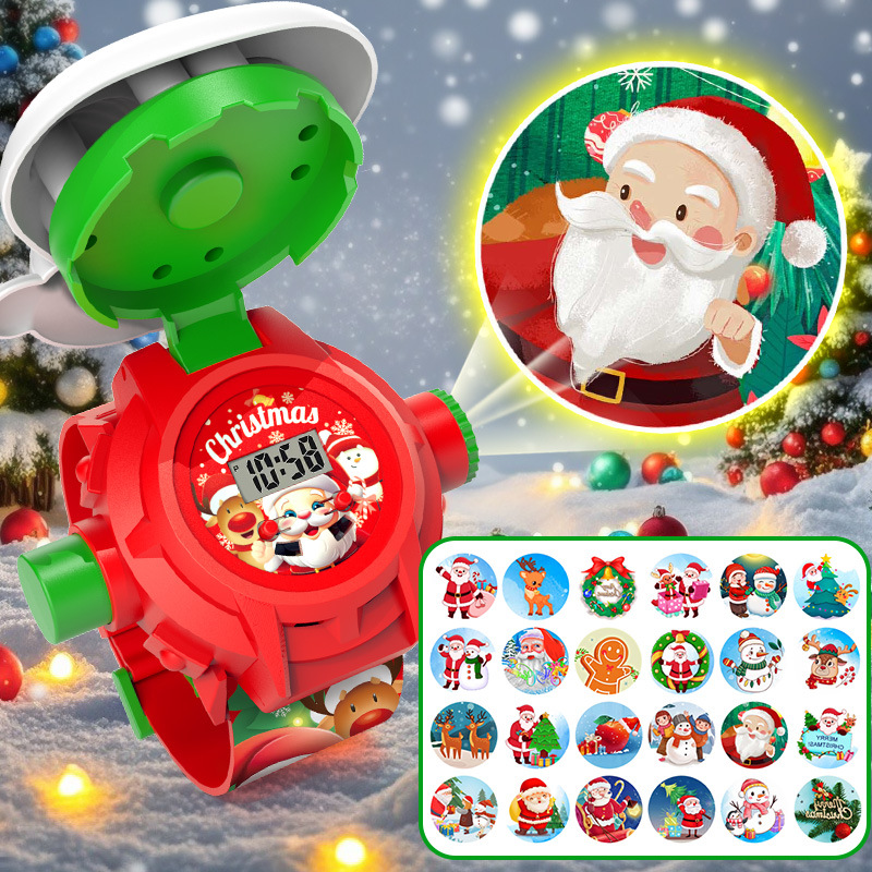 นาฬิกาฉายภาพคริสต์มาส ของเล่นเ - Kids Education Yes บทวิจารณ์และราคา