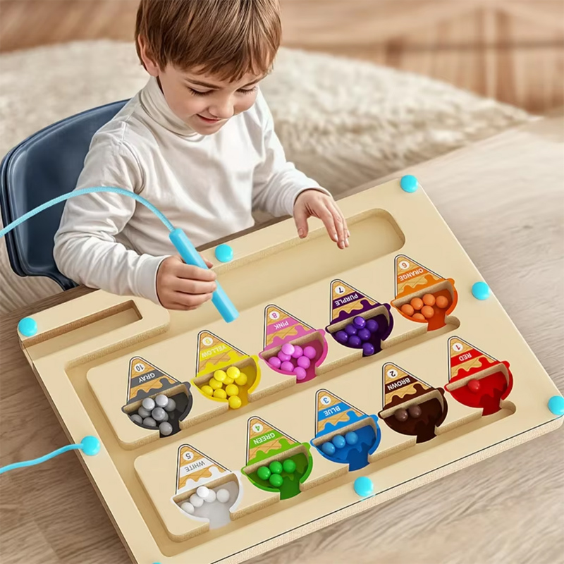 ไอศกรีมแม่เหล็กสีและจํานวนเขาว - Kids Education Number บทวิจารณ์และราคา