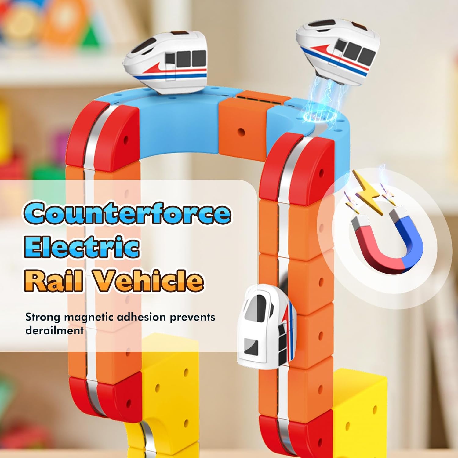 ชุดรถไฟลอยตัวด้วยแม่เหล็กไฟฟ้า - Kids Education Yes บทวิจารณ์และราคา