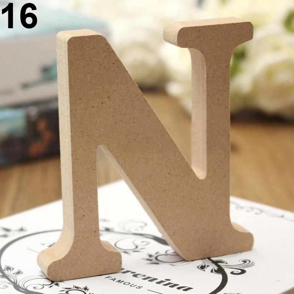 10 ซม.อิสระ A-Z ตัวอักษรไม้ตัว - Kids Education Name บทวิจารณ์และราคา