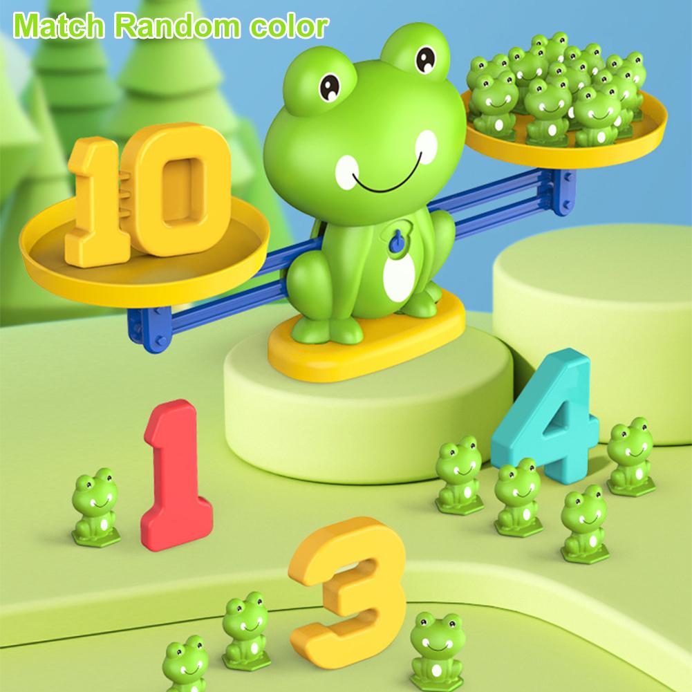 ของเล่นเกมคณิตศาสตร์กบสมดุล ขอ - Kids Education Number บทวิจารณ์และราคา